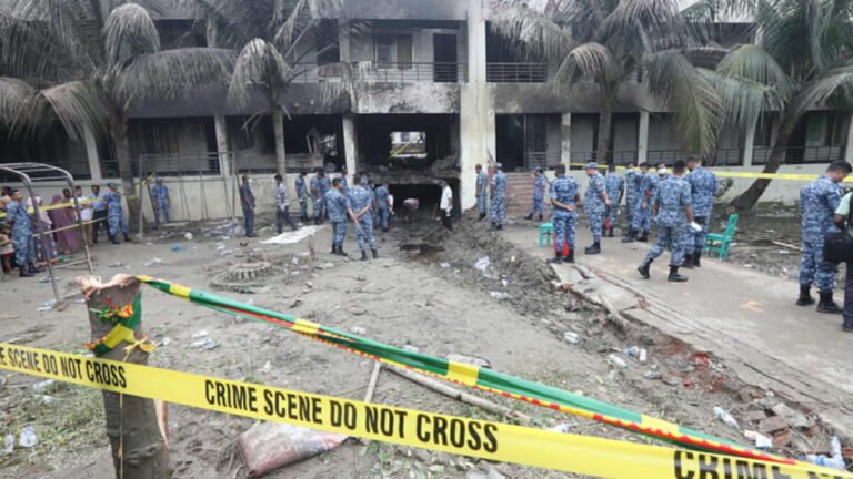 Death Toll Rises to 27 in Dhaka Jet Crash; 25 Children Confirmed Dead
