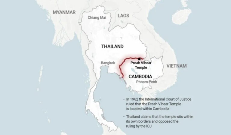 Thailand–Cambodia Clashes Continue to Escalate