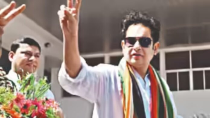 Tipra Motha Party chief Pradyot Kishore Debbarman