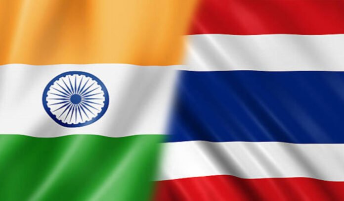 India-Thailand flags