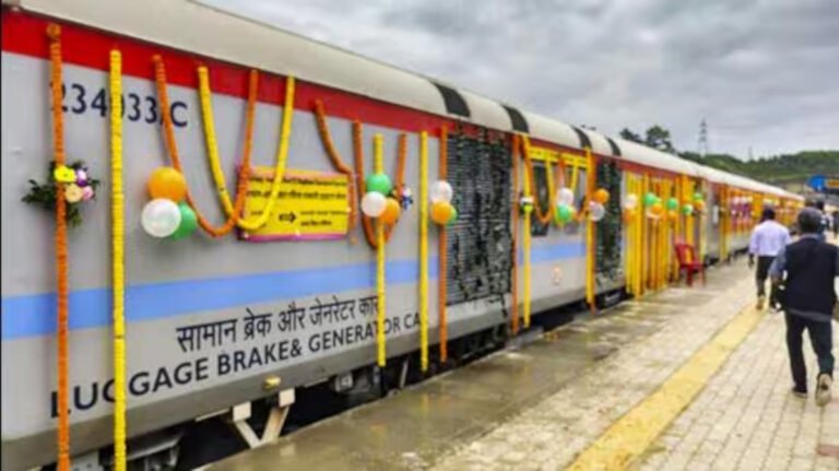 Aizawl Linked To National Rail Network; First Rajdhani Flagged Off