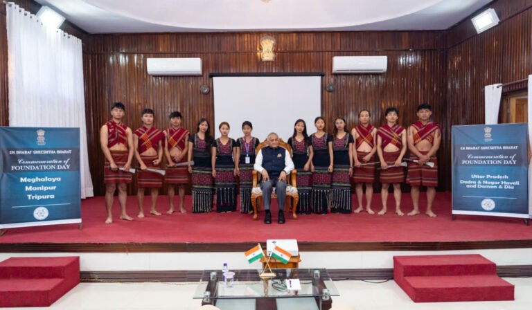 Lok Bhavan Marks Foundation Days of Five States and a Union Territory