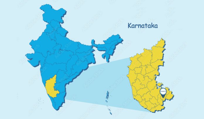 Karnataka map